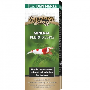 Dennerle Shrimp King Mineral Fluid Double - Минеральная соль для аквариумов с креветками 100 мл