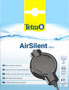 Tetra AirSilent MiniТихий компрессор для аквариума, черный от 10 до 40л, 1,6 Вт