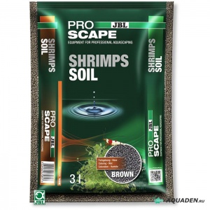 JBL ProScape ShrimpsSoil BROWN - Питательный грунт для аквариумов с креветками, коричневый, 3 л